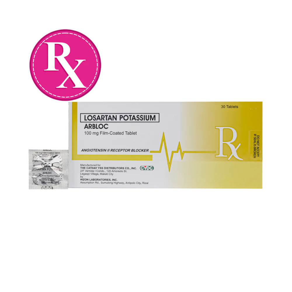 ARBLOC 100MG FILM-COATED