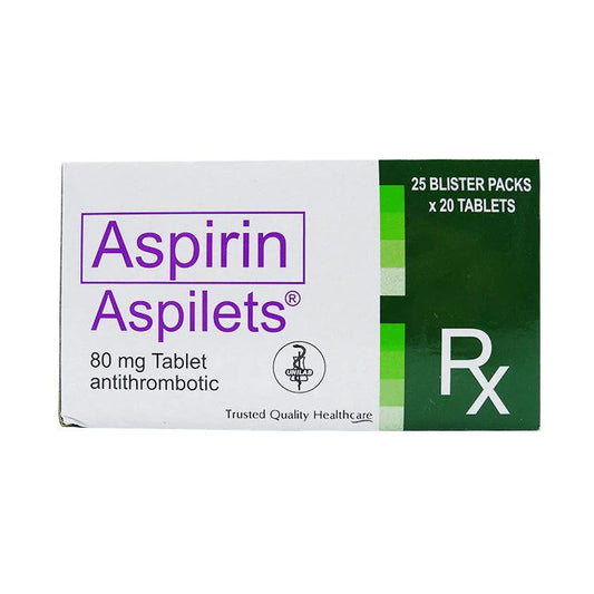 ASPILETS 80MG TABLET