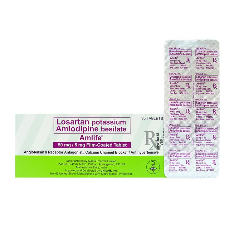 Amlife 50mg / 5mg Tablet