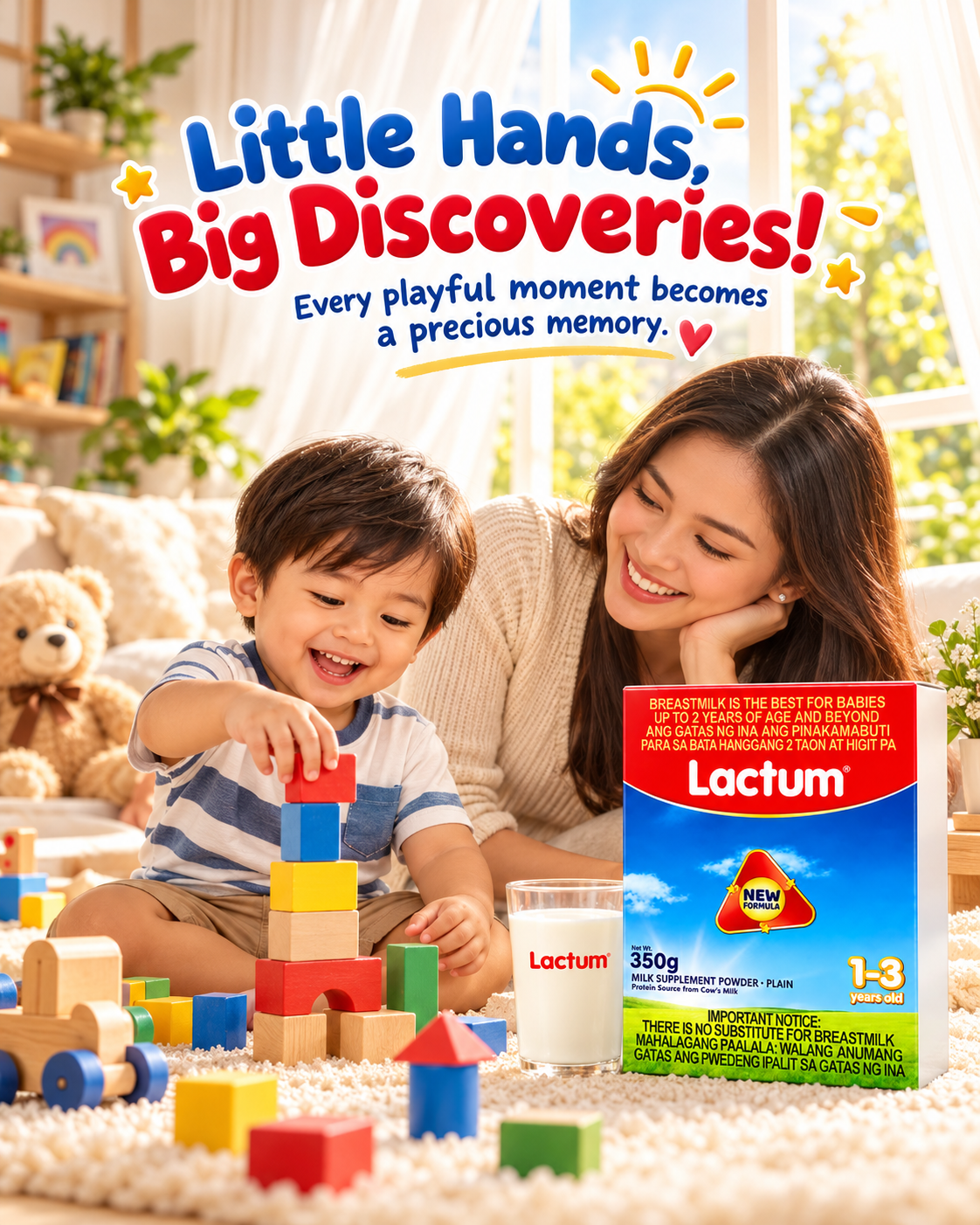 LACTUM MILK SUPPLEMENT POWDER – PLAIN 350G