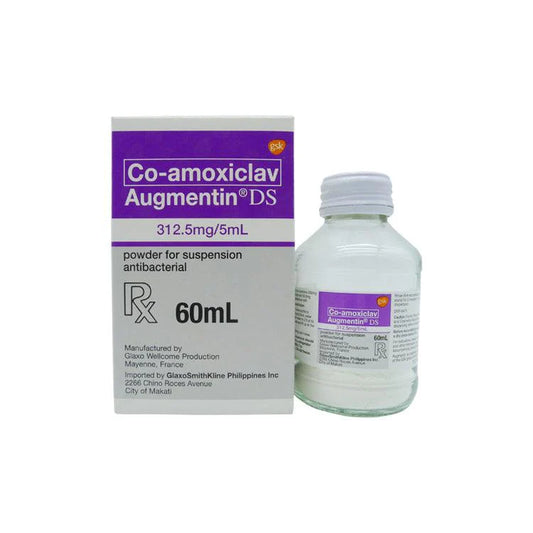 Augmentin DS 312.5mg 60ml Oral Suspension