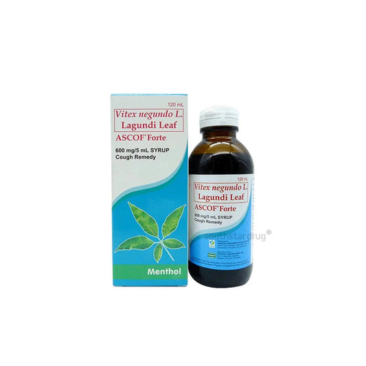 ASCOF FORTE 600MG MENTHOL