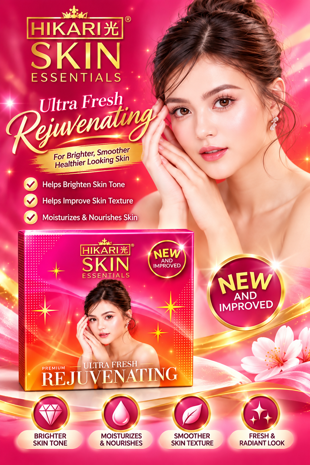 HIKARI SKIN ESSENTIALS – ULTRA FRESH REJUVENATING