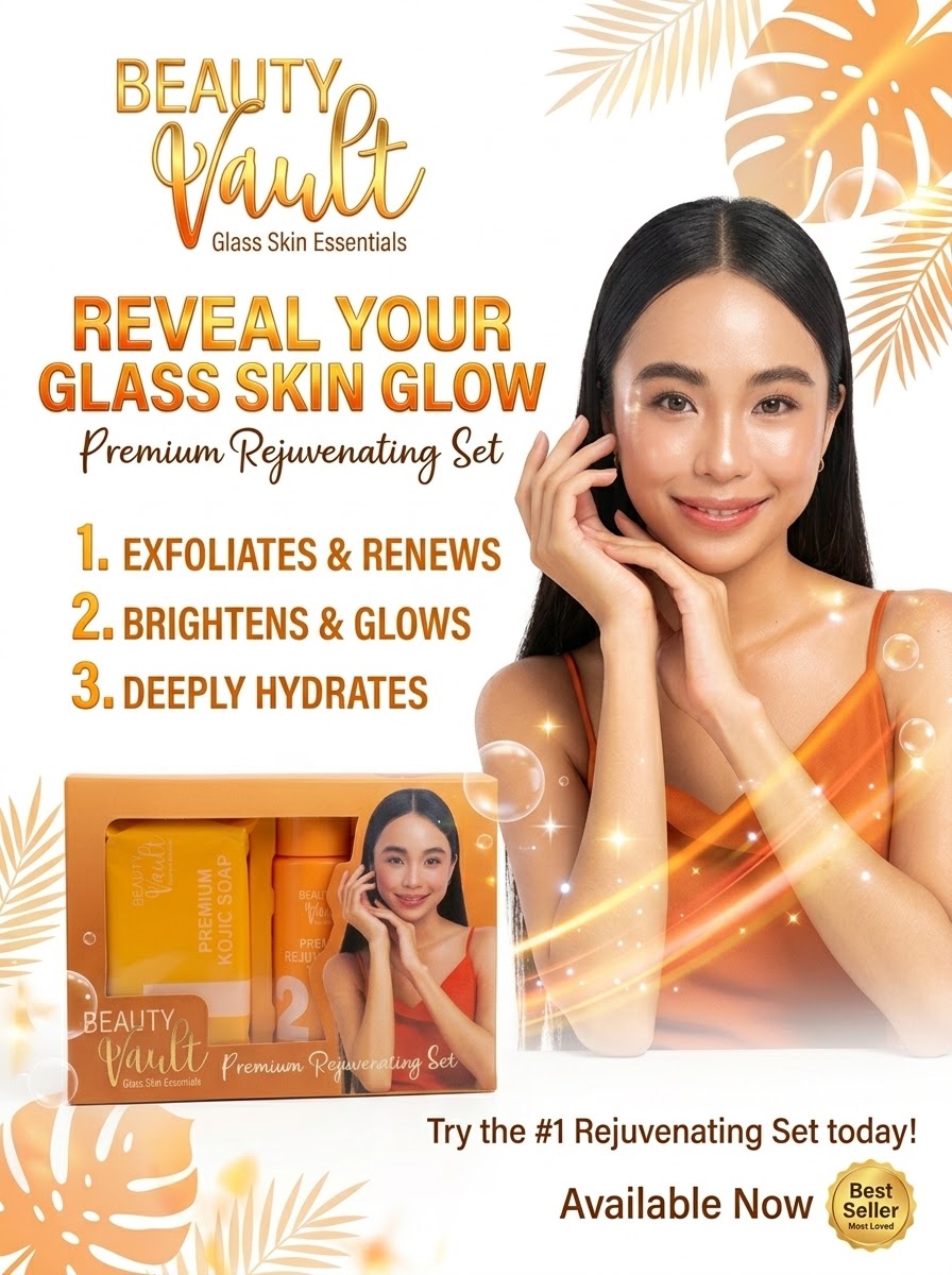Beauty Vault Glass Skin Essentials Premium Rejuvenating Set