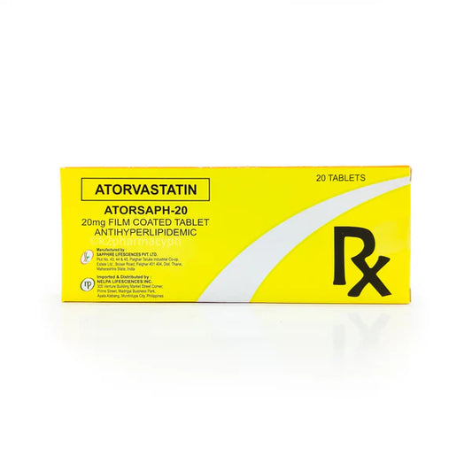 ATORSAPH 20MG TABLET