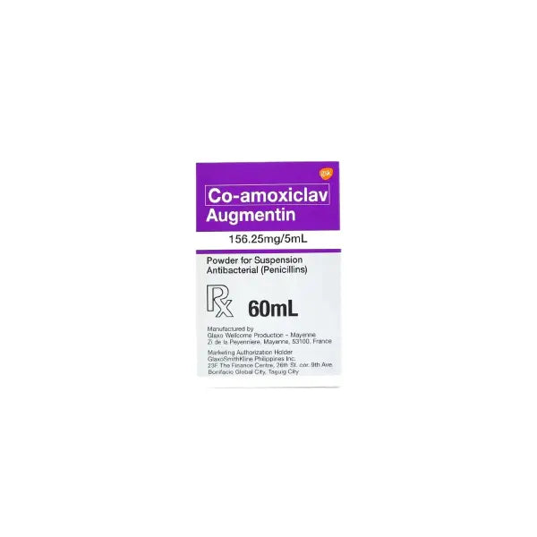AUGMENTIN 156.25MG/5Ml