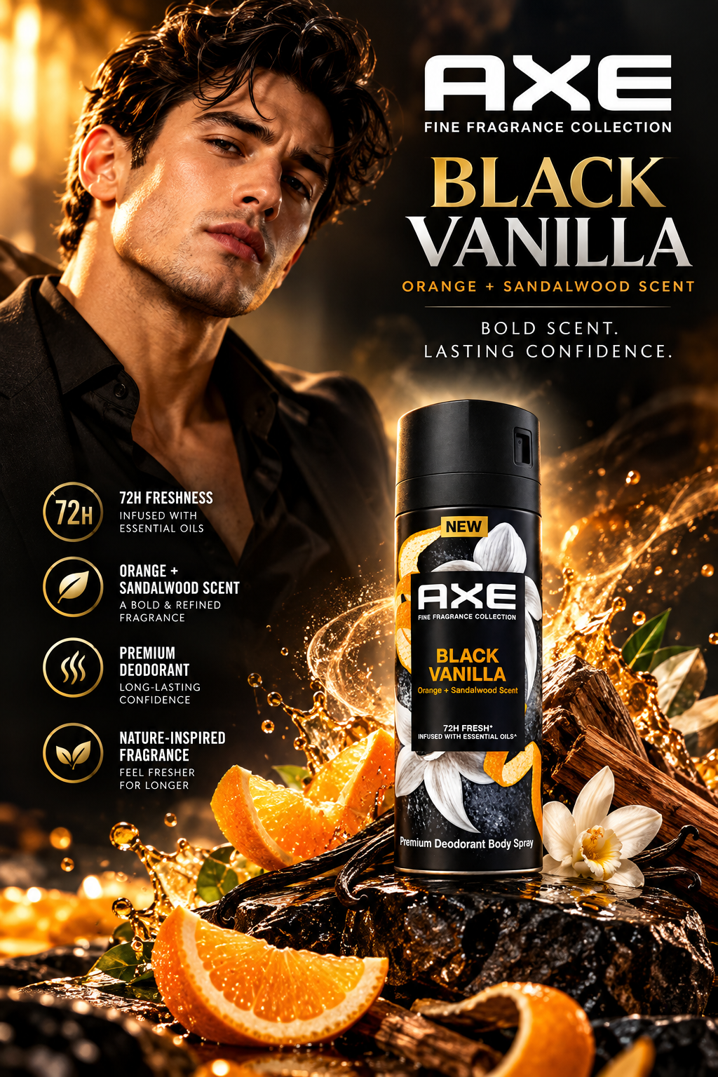 AXE BLACK VANILLA – Fine Fragrance Collection