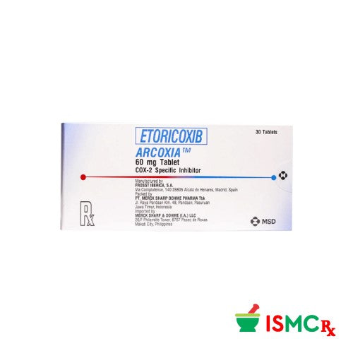 ARCOXIA 60MG TABLET