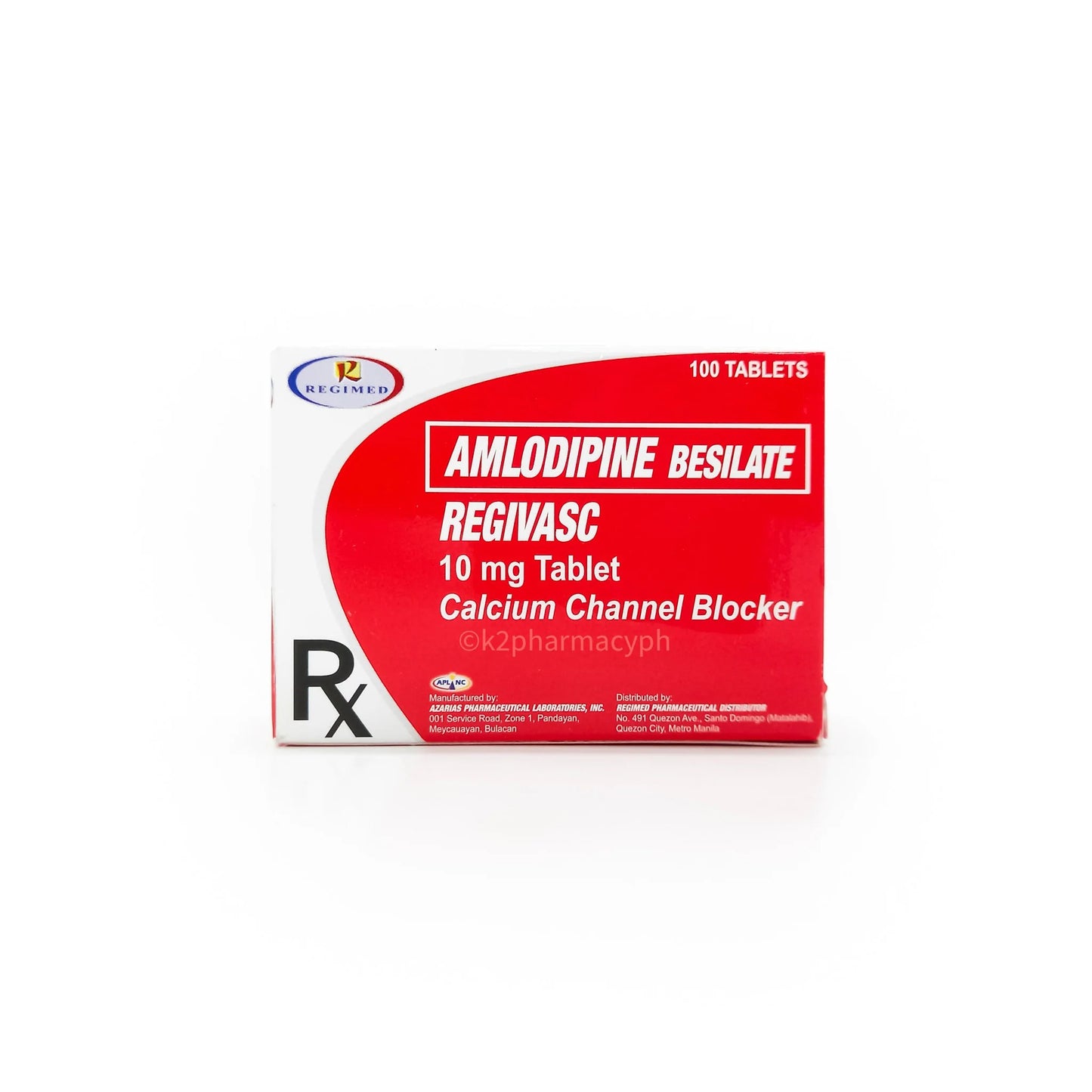 REGIVASC 10MG TAB