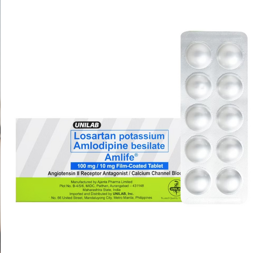 AMLIFE 100MG/10MG TABL