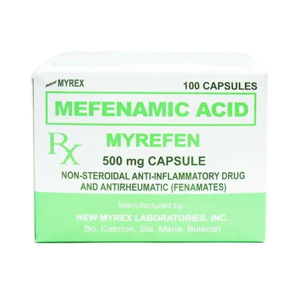 MYREFEN 500MG CAP