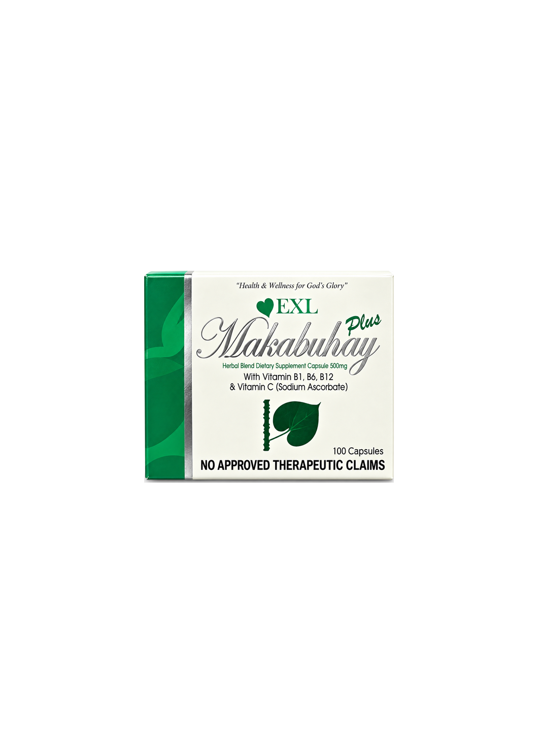 EXL Makabuhay Plus – Herbal Blend Dietary Supplement 500mg (100 Capsules)