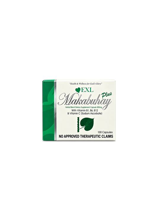 EXL Makabuhay Plus – Herbal Blend Dietary Supplement 500mg (100 Capsules)