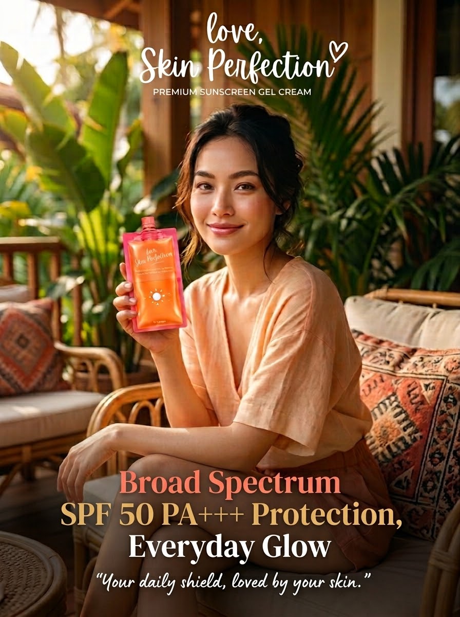 LOVE SKIN PERFECTION – PREMIUM SUNSCREEN GEL CREAM