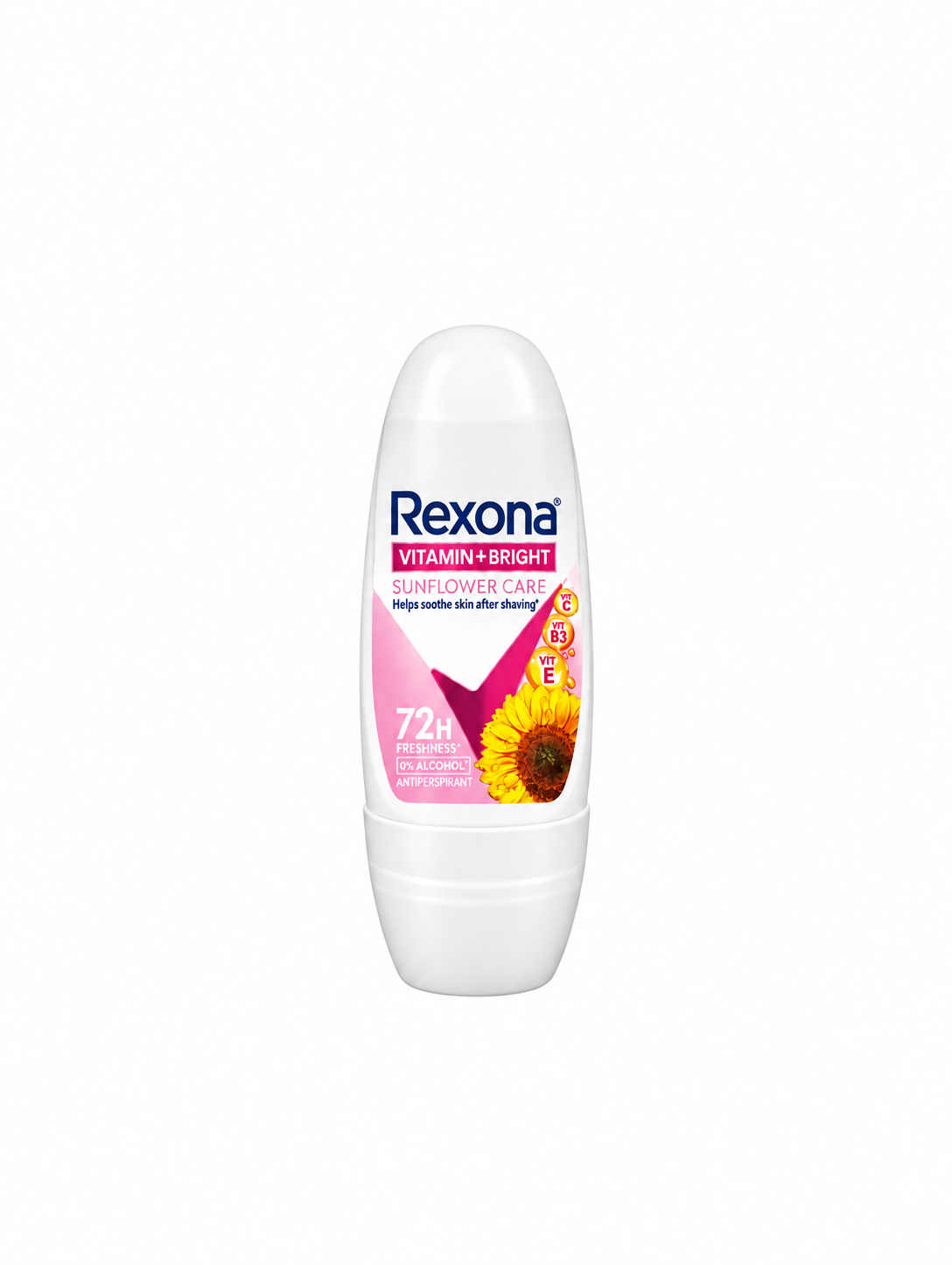 Rexona Vitamin+Bright Sunflower Care – 72H Antiperspirant Roll-On