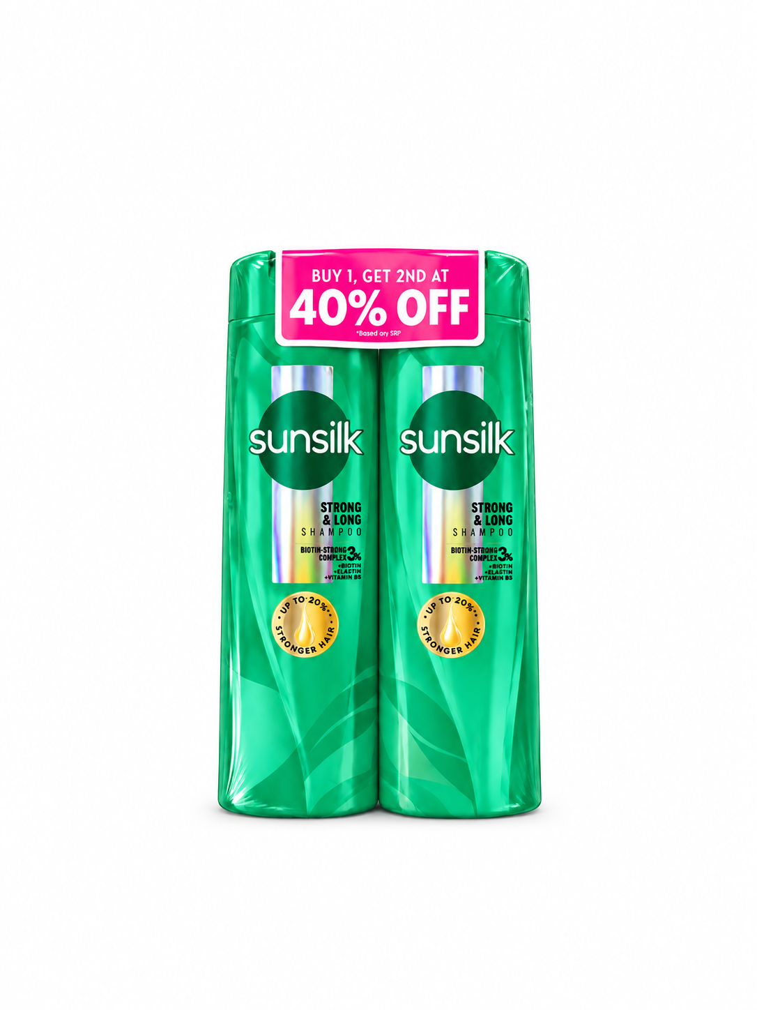 Sunsilk Strong & Long Shampoo Twin-Pack – Habamazing Duo