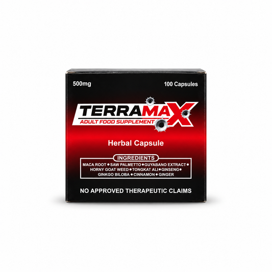 TERRAMAX – Herbal Capsule 500mg (100 Capsules)
