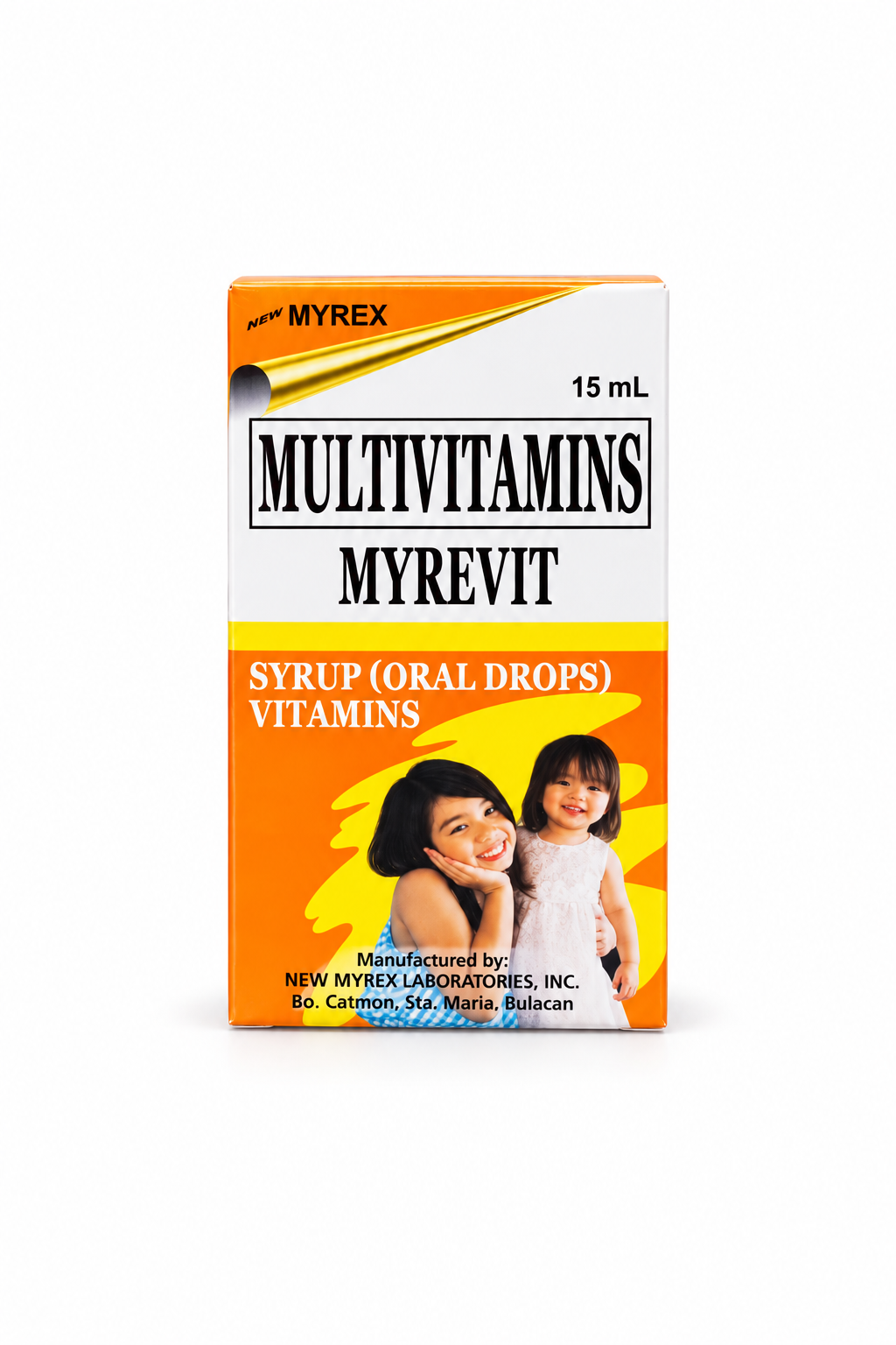 MYREVIT Multivitamins Syrup (Oral Drops) – 15 mL