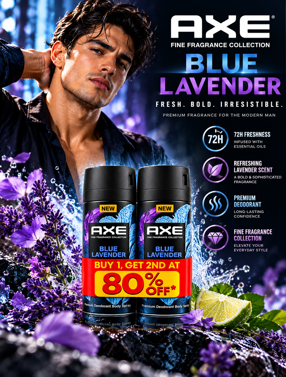 AXE BLUE LAVENDER – Fine Fragrance Collection