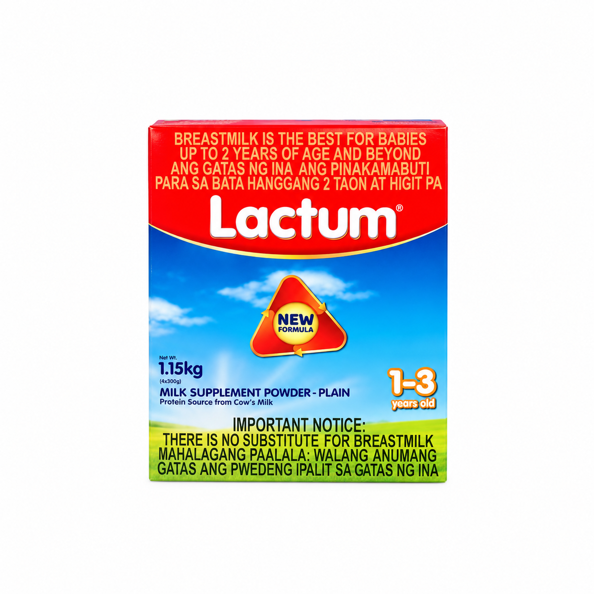 LACTUM MILK SUPPLEMENT POWDER – PLAIN 1.15KG
