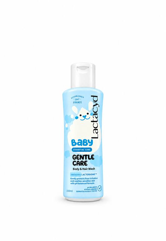 Lactacyd Baby Essential Care – Gentle Care Body & Hair Wash 150mL