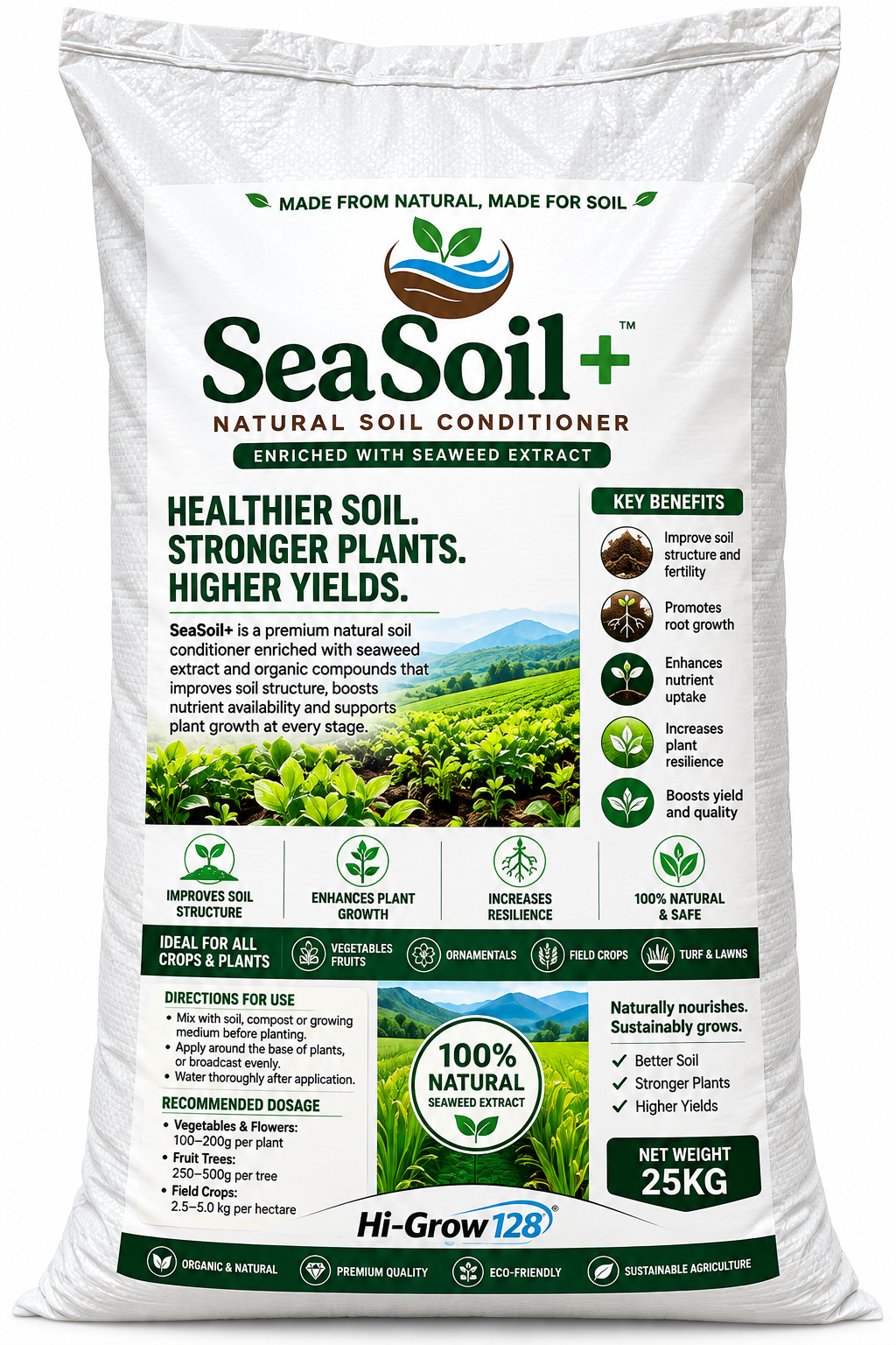 SeaSoil+ Natural Soil Conditioner – 25KG