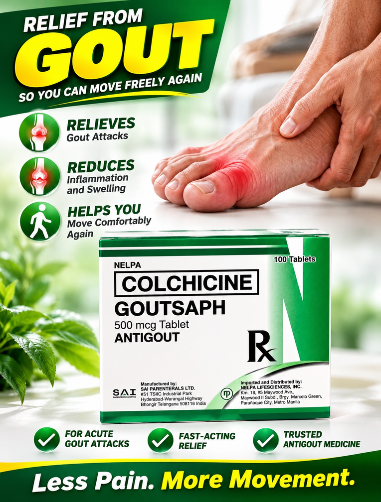 COLCHICINE GOUTSAPH (Nelpa)