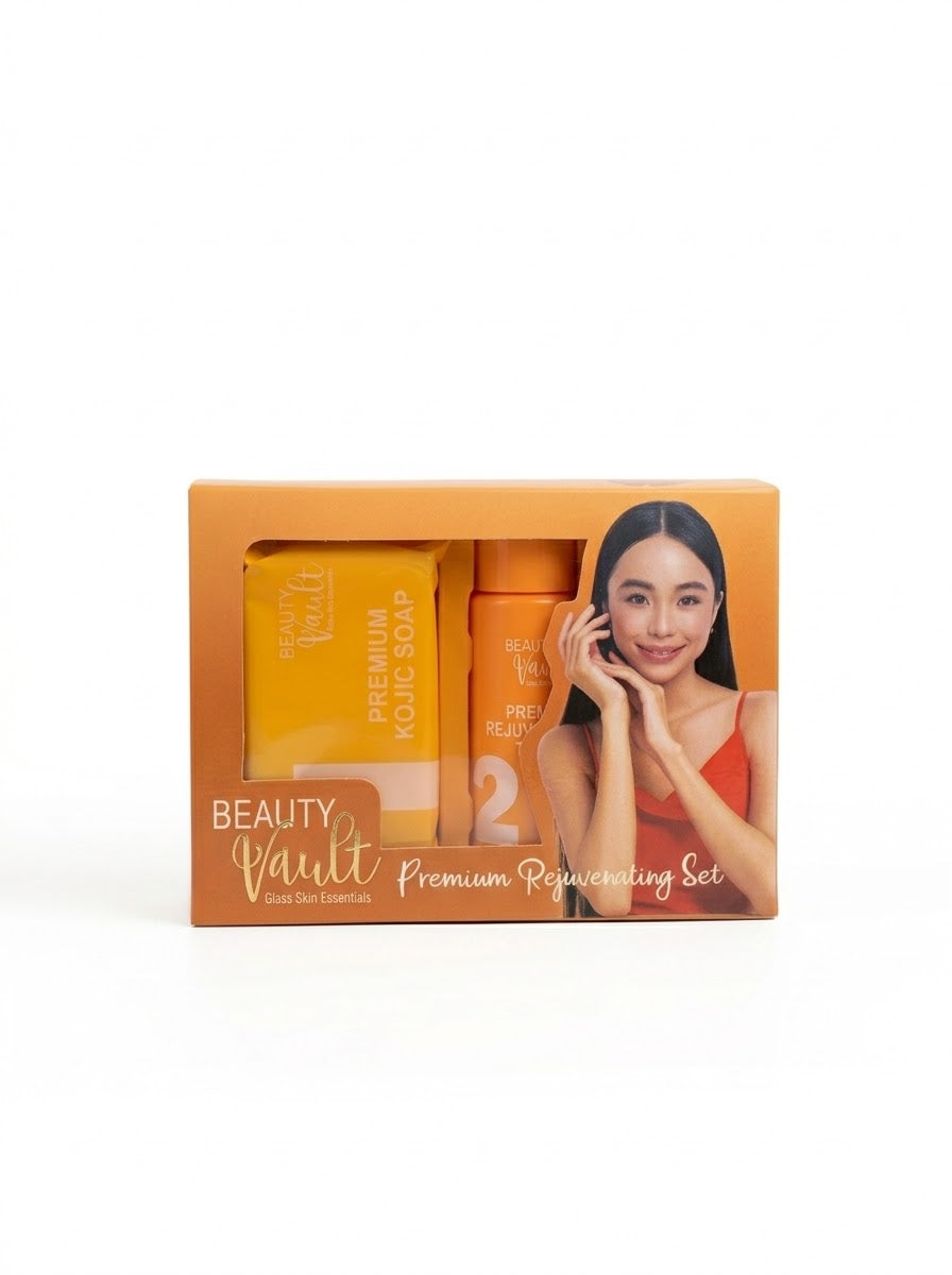 Beauty Vault Glass Skin Essentials Premium Rejuvenating Set