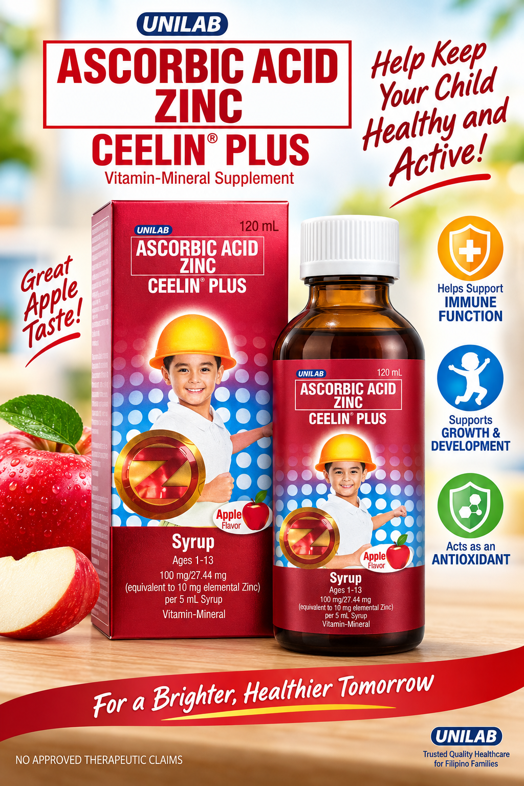 CEELIN PLUS - Ascorbic Acid + Zinc