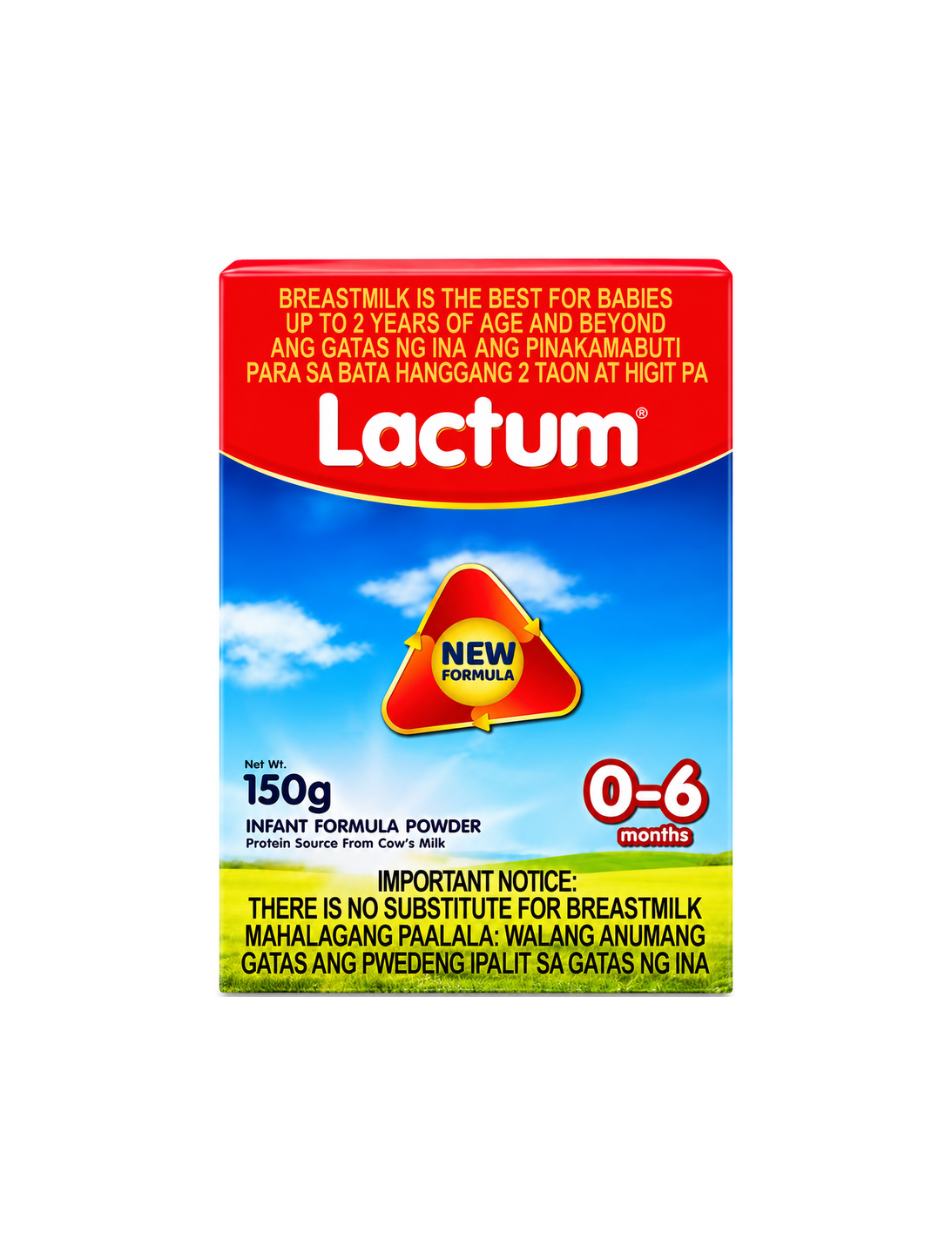 LACTUM INFANT FORMULA POWDER 150G (0–6 MONTHS)