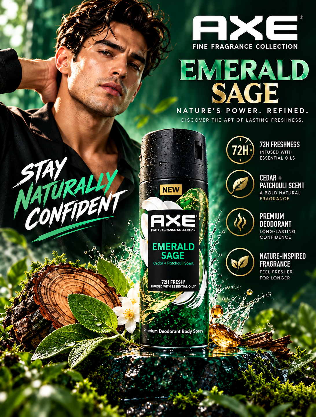 AXE EMERALD SAGE – Fine Fragrance Collection