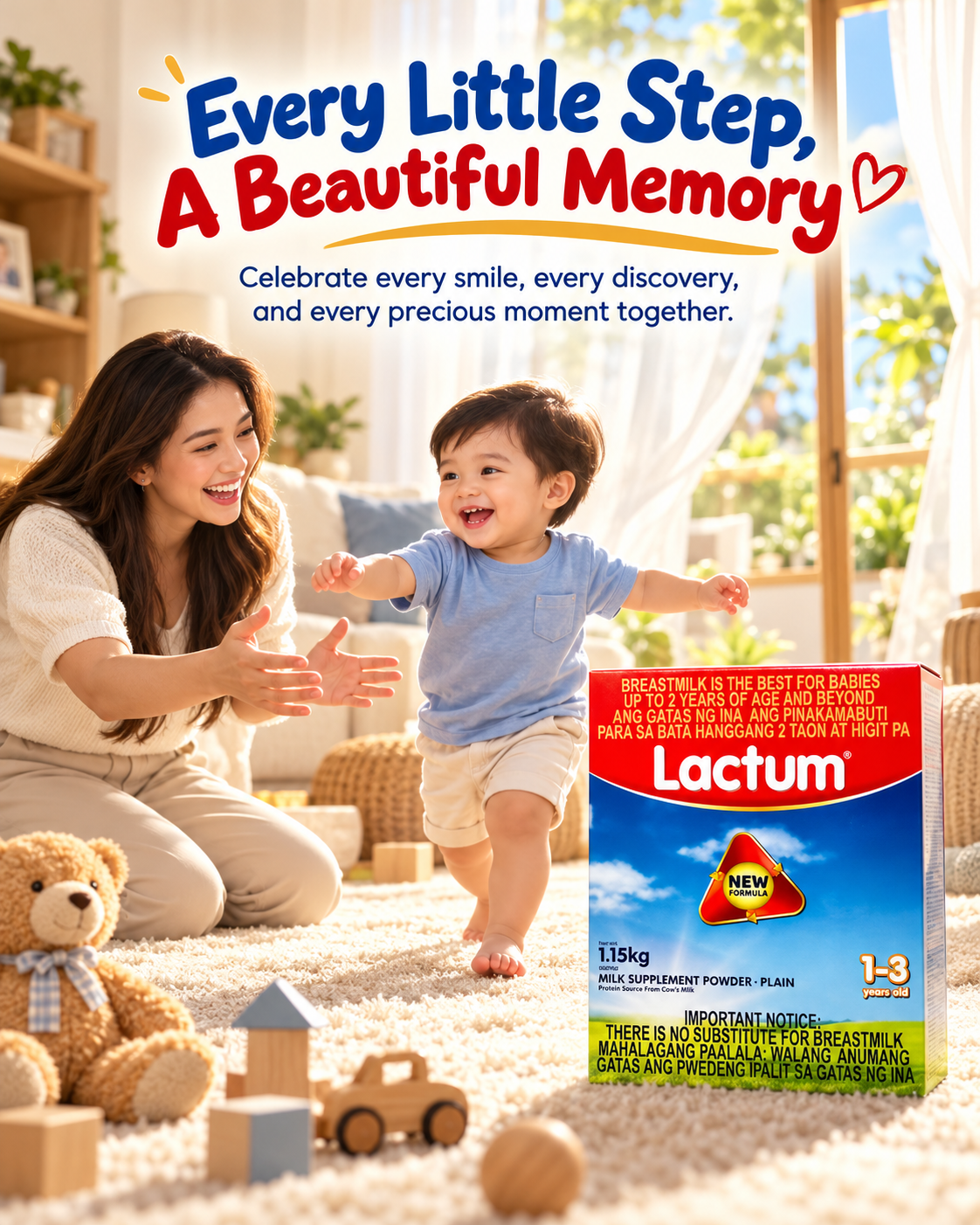 LACTUM MILK SUPPLEMENT POWDER – PLAIN 1.15KG