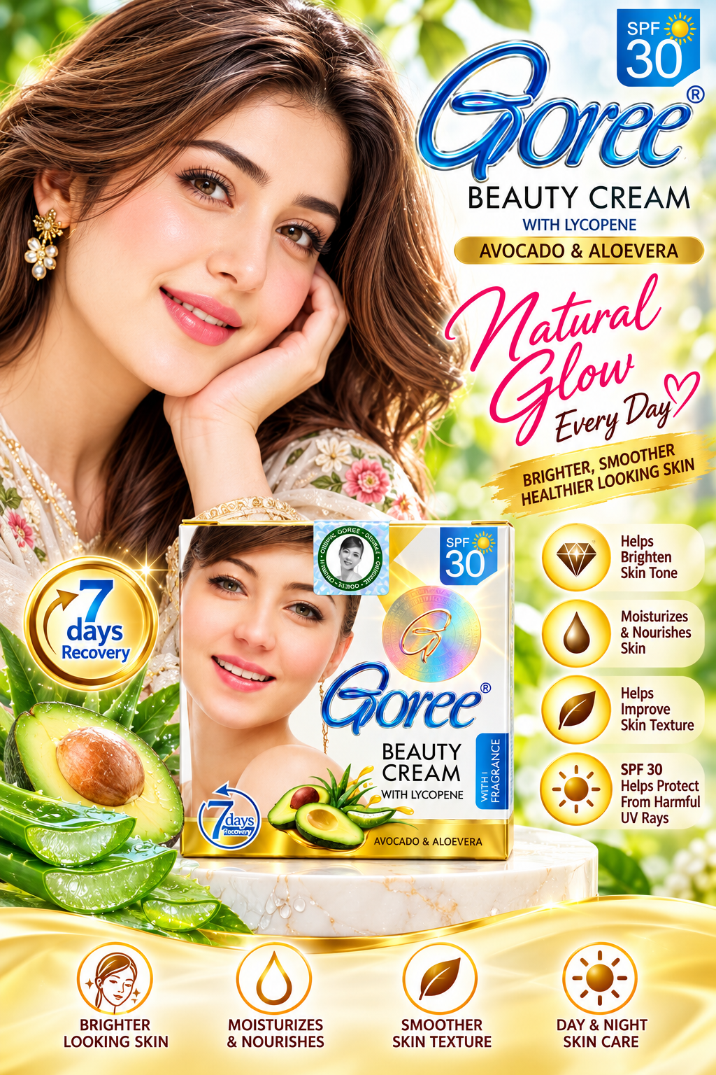 GOREE BEAUTY CREAM WITH LYCOPENE – SPF 30