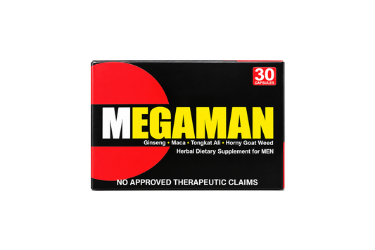 MEGAMAN – Herbal Dietary Supplement for Men (30 Capsules)