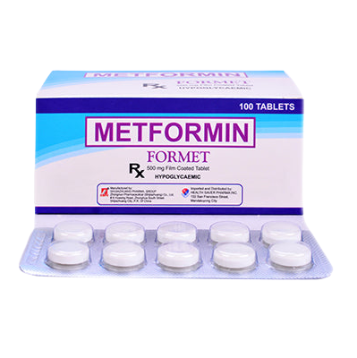 Formet Metformin 500mg Tablet