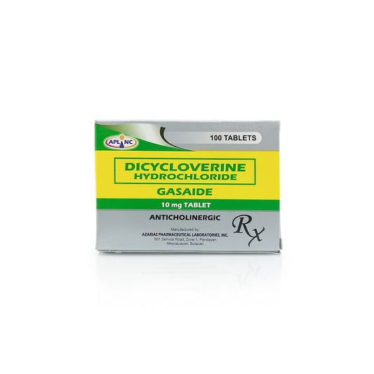 Gasaide Dicycloverine Hydrochloride 10mg/5mL Syrup 60mL