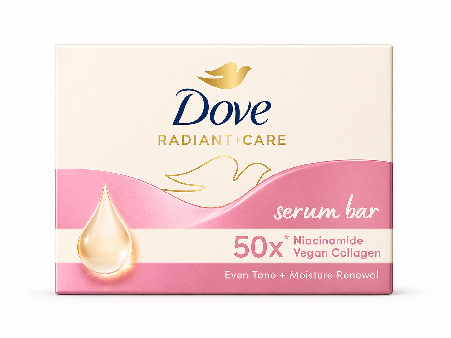 Dove Radiant+Care Serum Bar