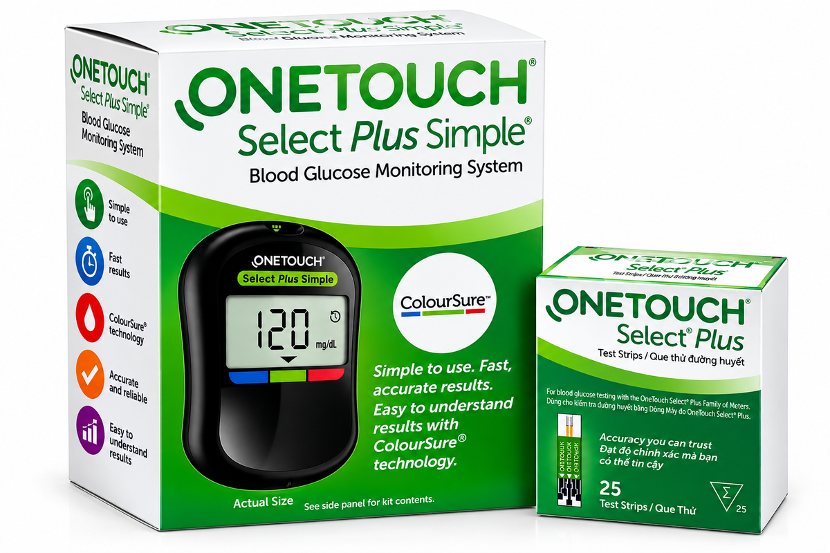 OneTouch Select Plus Simple Blood Glucose Monitoring System