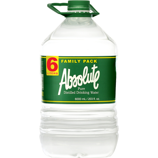 Absolute Distilled 6 LITERS